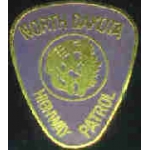 NORTH DAKOTA HIGHWAY PATROL PIN MINI PATCH PIN